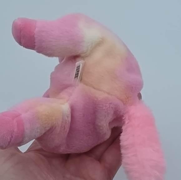 Ty Beanie Baby Skylar Pink & Orange Unicorn Stuffed Plush - Picture 6 of 9